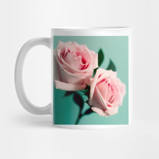 Pretty Pink Roses Mug